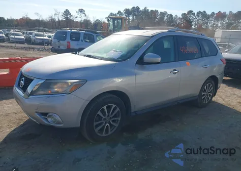 2015 Nissan Pathfinder S из США, поврежденный, VIN 5N1AR2MM0FC659332